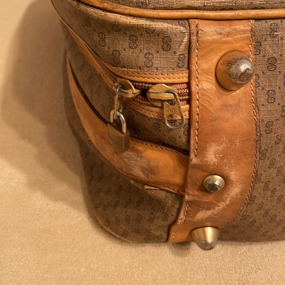 GUCCI VINTAGE large suitcase - Picture 7 of 16